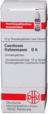 CAUSTICUM HAHNEMANNI D 6 Globuli