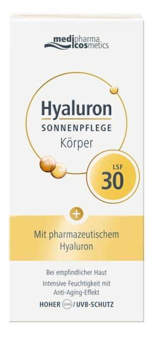 HYALURON Sonnenpflege Körper LSF 30
