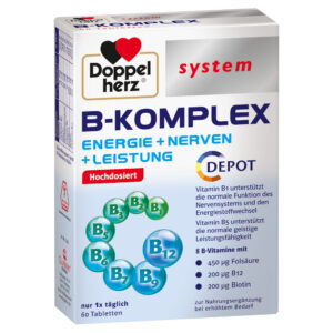 Doppelherz system B-Komplex ENERGIE + NERVEN + LEISTUNG