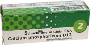 SCHUCKMINERAL Globuli 2 Calcium phosphoricum D 12