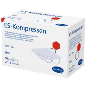 ES-KOMPRESSEN steril 10x20 cm Großpackung
