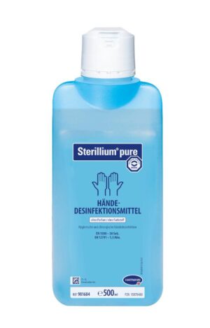 Sterillium pure HÄNDEDESINFEKTIONSMITTEL 500ml