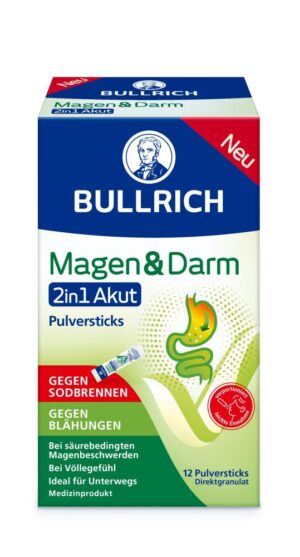 BULLRICH Magen & Darm 2in1 Akut Pulversticks