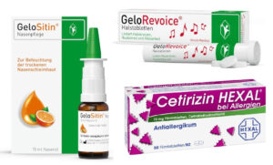 GeloSitin + GeloRevoice + Cetirizin Hexal Set