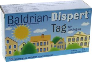 Baldrian-Dispert Tag zur Beruhigung