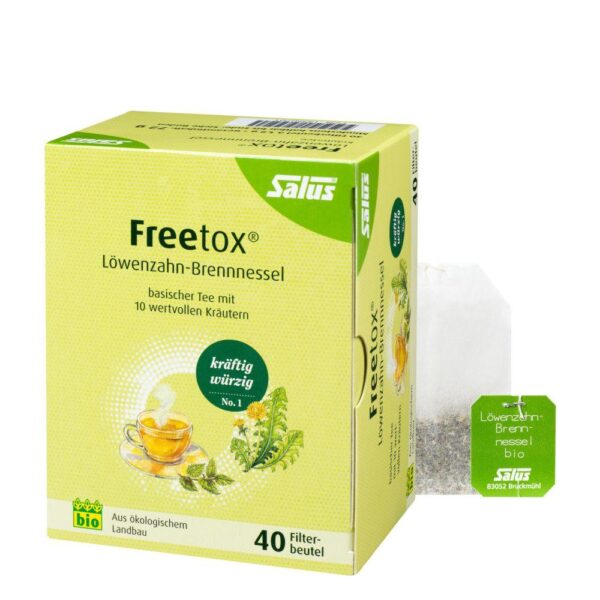 FREETOX Tee Löwenzahn-Brennnessel Bio Salus Fbtl.