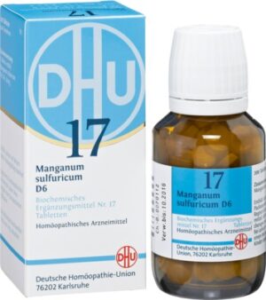 DHU Schüssler-Salz Nr. 17 Manganum sulfuricum D 6