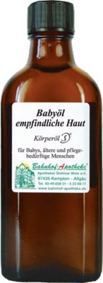 Babyöl empfindliche Haut Körperöl