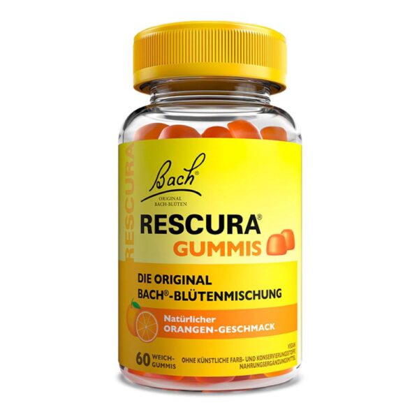 Bachblüten RESCURA Gummis Orange