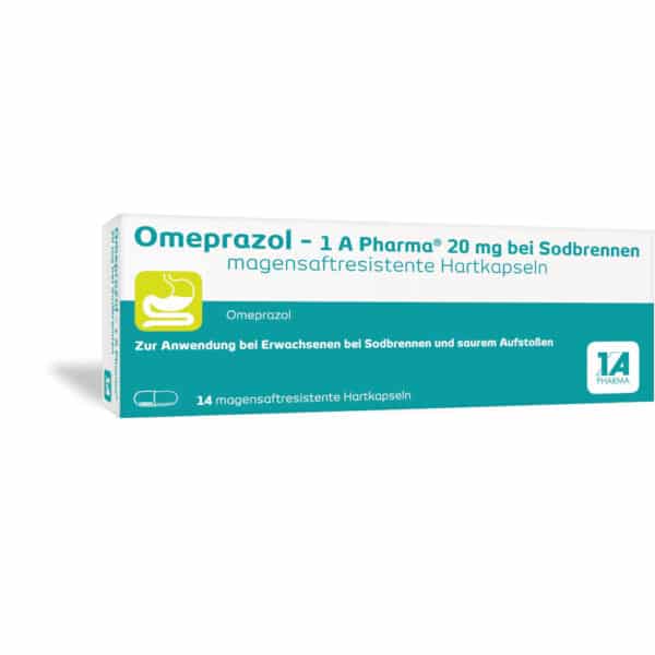 Omeprazol - 1A Pharma 20 mg bei Sodbrennen