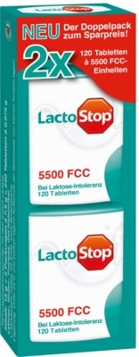 LactoStop 5500 FCC Tabletten Klickspender Doppelpack