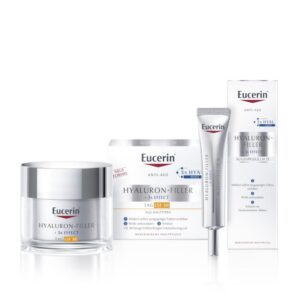 Eucerin Anti-Age Hyaluron-Filler Tagespflege LSF30 und Augenpflege Routine Set