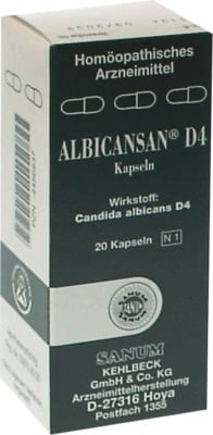 ALBICANSAN D 4 Kapseln