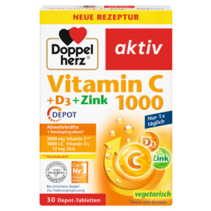 Doppelherz aktiv Vitamin C 1000 + D3 + Zink