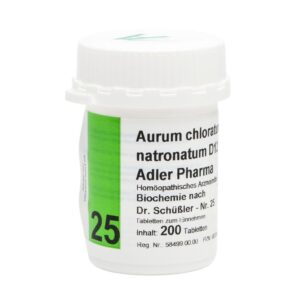 Aurum chloratum natronatum D12 Adler Pharma Nr.25