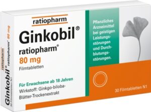 Ginkobil ratiopharm 80mg