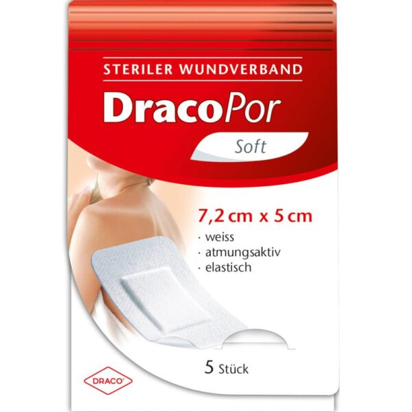 DRACOPOR Wundverband 10x20 cm steril