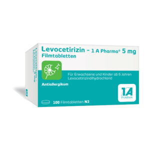 Levocetirizin-1a Pharma 5 mg