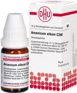 ARSENICUM ALBUM C 200 Globuli