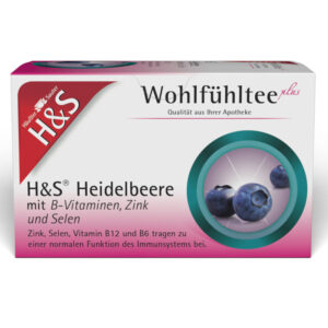 H&S Wohlfühltee Heidelbeere mit B-Vitaminen
