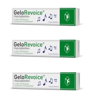 GeloRevoice Cassis-Menthol 3er Set (3x20 Stk.)