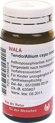WALA Tendo/allium cepa Comp.globuli