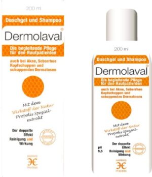 Dermolaval Duschgel und Shampoo für den Hautpatienten