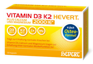 VITAMIN D3 K2 2000 I.E. HEVERT