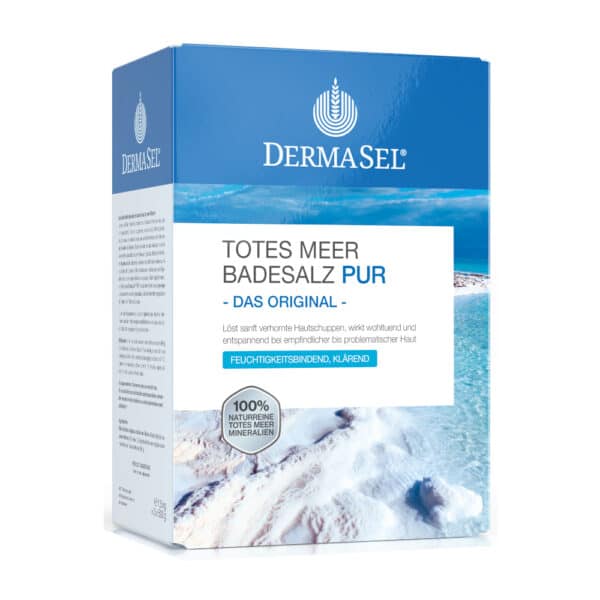 DERMASEL Totes Meer Badesalz Pur