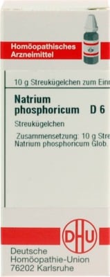 NATRIUM PHOSPHORICUM D 6 Globuli