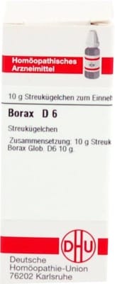 BORAX D 6 Globuli