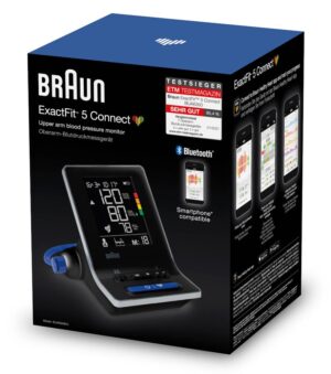 BRAUN ExactFit 5 Connect Oberarm-Blutdruckmessgerät