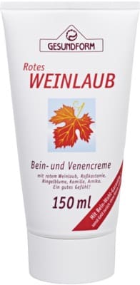 GESUNDFORM Rotes Weinlaub Creme