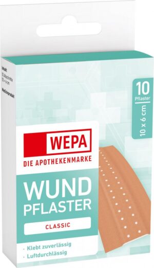 WEPA WUNDPFLSTER CLASSIC 10x6cm