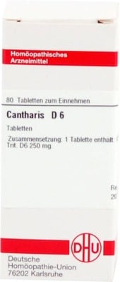 CANTHARIS D 6 Tabletten