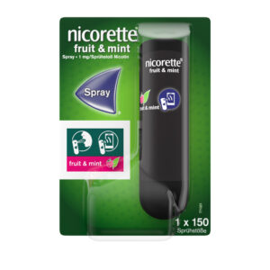 nicorette fruit & mint Spray mit Nikotin