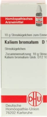 KALIUM BROMATUM D 12 Globuli