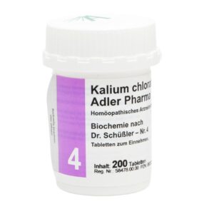 Kalium chloratum D6 Adler Pharma Biochemie nach Dr. Schüßler Nr.4