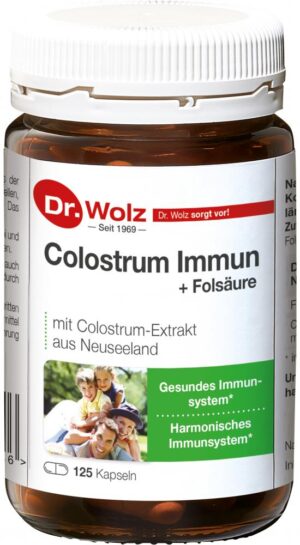 Dr. Wolz Colostrum Immun + Folsäure