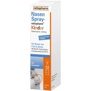 NasenSpray-ratiopharm Kinder zwischen 2 und 6 Jahren