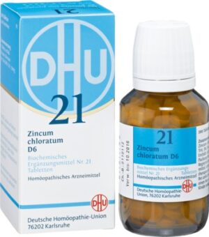 DHU Schüssler-Salz Nr. 21 Zincum chloratum D 6 Tabletten