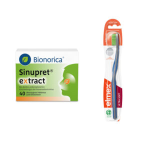 Sinupret extract & elmex Zahnbürste Set