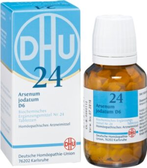 DHU Schüssler-Salz Nr. 24 Arsenum jodatum D 6 Tabletten