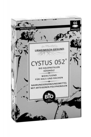 CYSTUS 052® BIO HALSPASTILLEN SÜSSHOLZ