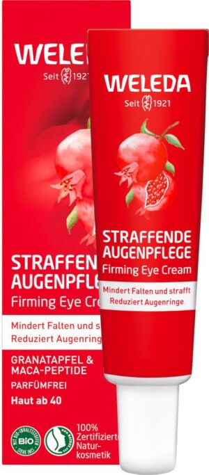 WELEDA Straffende Augenpflege Granatapfel & Maca-Peptide