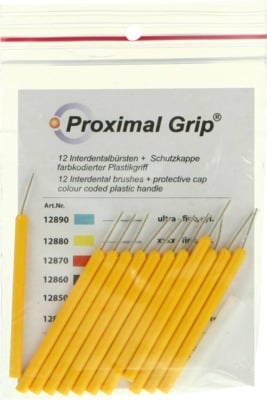 PROXIMAL Grip xxxx-fein gelb Interdentalbürste
