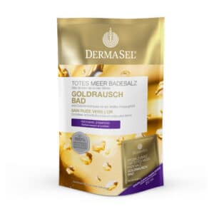 DERMASEL Totes Meer Badesalz+Gold