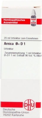 ARNICA Urtinktur D 1