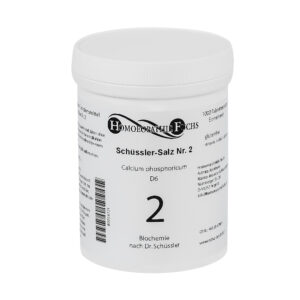 HOMOEOPATHIEFUCHS Schüssler-Salz Nummer 2 Calcium phosphoricum D6 Biochemie