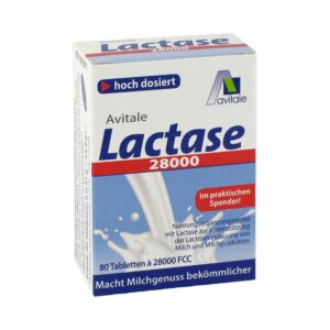 Avitale Lactase 28000 FCC Tabletten im Spender